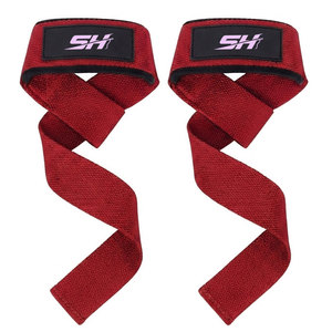 Sangles de musculation unisexes renforcées avec boucle de poignet pour haltères, accessoire d'entraînement intensif pour soulevé de terre et entraînement de force - Product Image 2