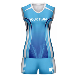 Uniforme de volley-ball pour hommes de haute qualité, 100% polyester, personnalisable, toutes tailles disponibles, dernier design, couleur unie, vêtements d'entraînement - Product Image 6