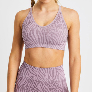 Hot Selling Women Purple Sports Bra for Sale Custom Women Sports Bra Gym Wear for Adult Use Sports Bra - Product Image 1