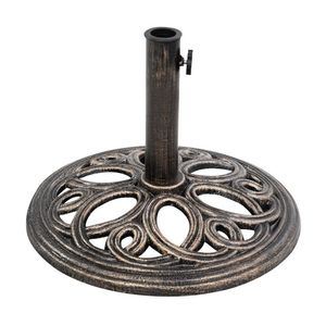 Base per Ombrellone Rotonda da 23 Libbre e 17 3/4 Pollici, Supporto per Ombrelloni da Patio - Product Image 1