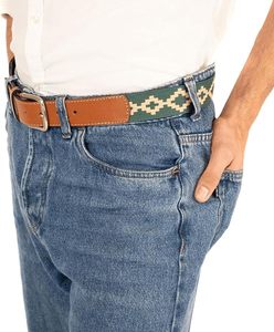 Genuine Leather Belt Custom Logo Wholesale Pin Buckle Woven Leather <b>Accessories</b> Luxury <b>Braided</b> for Men Women - Product Image 2