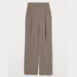 กางเกงยีนส์เอวสูงทรงคาร์โก้สำหรับผู้หญิง แต่งขาดสไตล์วินเทจ ขากว้าง ใส่สบาย เหมาะสำหรับใส่ในชีวิตประจำวันและวันหยุดสุดสัปดาห์ - Product Image 4