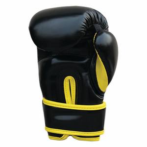 Gants de boxe d'entraînement professionnels de haute qualité pour juniors, en cuir PU, vente en gros, pas cher, logo personnalisé, pour la boxe - Product Image 5