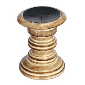 Portavelas de madera artesanal para bodas, eventos festivos, fiestas y regalos. Moderno candelabro para el hogar, restaurantes y mesas. - Product Image 6
