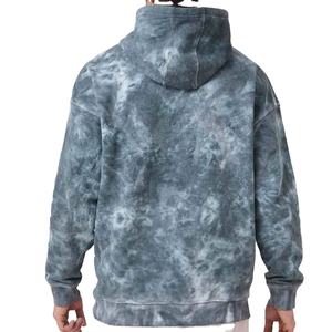 Sweat-shirts pour hommes personnalisés, lourds, délavés à l'acide, 100% coton mélangé, style vintage vieilli, style délavé au soleil, style OEM, sweat-shirts basiques - Product Image 2