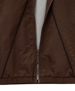 เสื้อแจ็คเก็ตกันลมแบบมีฮู้ด OEM สกรีนโลโก้ได้ตามสั่ง สำหรับผู้ชาย ไซส์ใหญ่ สไตล์ลำลอง กีฬากลางแจ้ง โพลีเอสเตอร์ 100% สไตล์ไฮสตรีท - Product Image 4