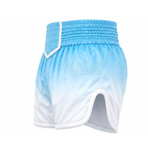Sports Muay <b>Thai</b> <b>Shorts</b> Soft Texture Breathable Construction Elastic Waist for Training and Exercise - Product Image 2