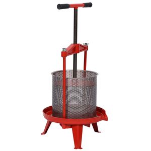 Presse-fruits et presse-vin en acier inoxydable de 3,69 gallons/14 L, extracteur de jus - Product Image 6