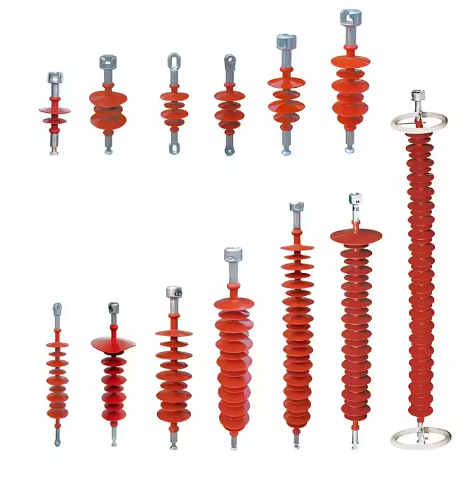 24 KV Composite Polymer Suspension Insulator FXB1-24/70CT Electrical ...