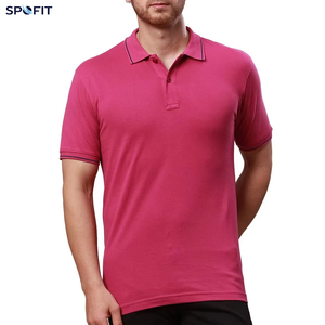 Polo à manches courtes pour homme, uni, décontracté, pour le golf, logo personnalisé, couleur personnalisée, bordure de col personnalisée - Product Image 1