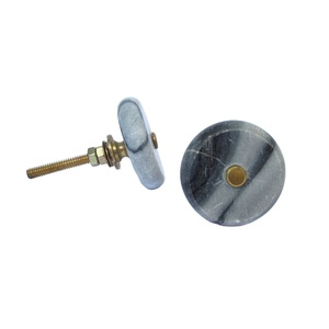 Manijas de Mármol Modernas Hechas a Mano de Alta Calidad, Impermeables, con Técnica Pulida, Estilo Amoroso para Gabinetes de Cocina y Puertas de Armario - Product Image 1