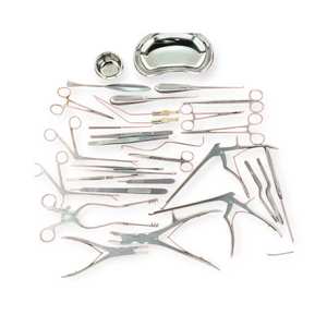 ชุดเครื่องมือผ่าตัดสำหรับสัตว์เลี้ยง คุณภาพสูง ทำจากสแตนเลสสตีล ใช้ซ้ำได้ 20 ชิ้น - Product Image 4