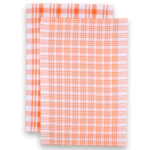 Paño de Cocina de Algodón 100% Certificado GOTS, Diseño a Rayas y Cuadros, Suave, Cómodo, de Secado Rápido, Ecológico, Multiusos - Product Image 1