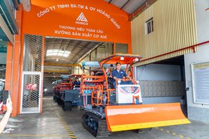 Tracteur chenillé HG80VN Turbo 80 CV 3-en-1 multifonction à chenilles en caoutchouc, machine agricole haute efficacité avec moteur et boîte de vitesses - Product Image 3