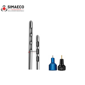 Cannule d'aspiration à trois ports, cannule d'aspiration générale 60cc, embout Toomey, acier inoxydable allemand, finition miroir, finition satinée, classe I R - Product Image 1