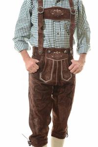 Lederhosen traditionnels / Vêtements de fête d'Oktoberfest / Lederhosen allemands Saison 2026 pour l'Oktoberfest - Product Image 3