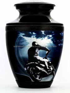 Urnas Funerarias Decorativas de Latón para Cenizas de Adultos, Urnas Hechas a Mano para Hombres y Mujeres, Urnas Decorativas - Product Image 2