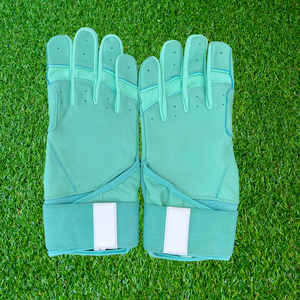 Guantes de Bateo de Cuero Rosa con Cierre de Gancho y Bucle, Duraderos, para Entrenamiento, Unisex, para Adultos, Ambidiestros - Product Image 4