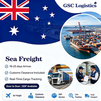 Service d'expédition maritime Chine-Australie DDP, taxes douanières incluses