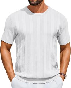 T-shirt uni marron pour homme, léger, respirant, décontracté, à manches courtes, tissu doux, tee-shirt uni pour tous les jours - Product Image 4