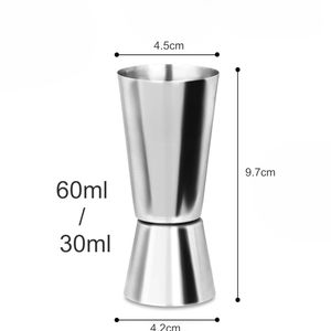 Ensemble de shaker à cocktails en acier inoxydable avec passoire intégrée, outils de bar professionnels pour bar à domicile, barman, boissons - Product Image 5