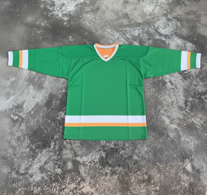 Maillots de hockey sur glace unisexes réversibles, personnalisables avec le nom de l'équipe, imprimés par transfert thermique, respirants, vêtements de hockey sur glace - Product Image 1