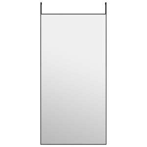 Miroir sans cadre en aluminium noir 20x40 à poser sur la porte - Product Image 2