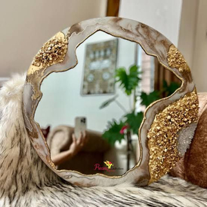 Modern Luxury Gold Metal Geometric Sunburst Wall <b>Mirror</b> Decorative <b>Square</b> Diamond Accent <b>Mirror</b> for Living Room In Best Price - Product Image 6