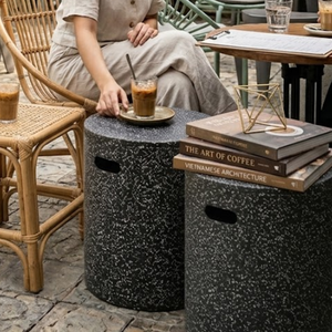 Mesa Auxiliar de Terrazo de Estilo Mid-Century de la Mejor Calidad para Exteriores, Cafeterías y Restaurantes, Buen Precio de Fábrica en Vietnam, B2B - Product Image 4