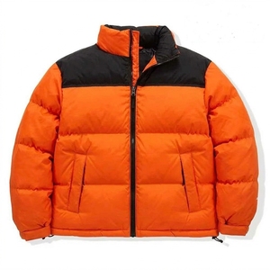 Chaqueta acolchada de invierno para hombre, de alta calidad, con cremallera larga, cuello alto, cálida, informal, holgada, para uso diario al aire libre. - Product Image 5