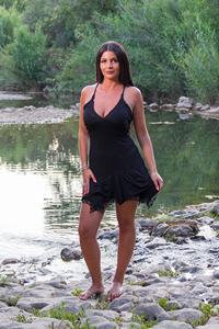 Vestido Negro de Encaje con Espalda Descubierta, Estilo Gótico Steampunk, Vestido Bohemio Fluido para Festival, Playa, Vacaciones de Verano - Product Image 3
