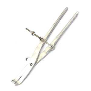 Pinces chirurgicales orthopédiques OP-125 approuvées CE, haute qualité, manuelles, pour réduction pelvienne, 13 12 (343 mm) avec vis, par Dentavex - Product Image 6