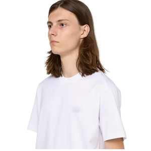 เสื้อยืดคอกลมทรงโอเวอร์ไซส์ แขนสั้น ผ้าคอตตอนหนา ทรงบ็อกซี่ สไตล์สตรีทแวร์ สำหรับผู้ชาย ใส่สบายในฤดูร้อน - Product Image 6