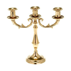 Classic Royal Look Gold Finish Metal <b>Candle</b> Holder Stand for Luxury Interior and Wedding Decoration - Product Image 6