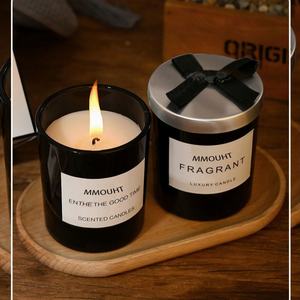 Velas Aromáticas Personalizadas de Lujo, Ecológicas, de Cera de Soya, Hechas a Mano, en Frascos de Vidrio, de Larga Duración, para el Hogar, Jardín, Acción de Gracias, Navidad - Product Image 4
