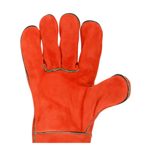 Cheap Price Latest Style Customer Logo Welding Work <b>Gloves</b> Top Quality Cowhide Split Leather Fireproof Welder Working <b>Gloves</b> - Product Image 6