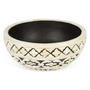 ชามเสิร์ฟอาหารฝังกระดูกคุณภาพพรีเมียม ดีไซน์หรูหรา เหมาะสำหรับงานแต่งงาน ของใช้ในครัวเรือน ผลิตโดย Lodi Impex - Product Image 1