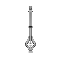 Rampe de balcon moderne de luxe en fer forgé, main courante de qualité supérieure pour villa, école, bureau, terrasse, balustrade de pont sans cadre - Prix