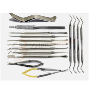 Kit de microcirugía periodontal dental, juego de instrumentos elevadores quirúrgicos, certificado CE, OEM, kit de microcirugía oral - Product Image 1