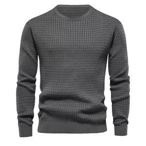 Pull décontracté pour homme de haute qualité, coupe ample, grande taille, en polyester/coton, séchage rapide, doublure en laine, anti-boulochage – Collection Automne – Offre Spéciale - Product Image 4