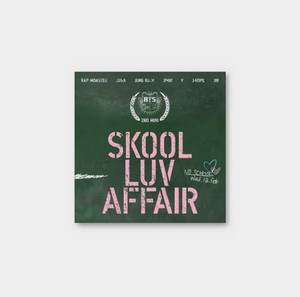BTS Skool Luv Affair K-Pop Version Musique CD Plastique & Papier Langue Coréenne Tous Âges Modèle KR BW-154 - Product Image 1