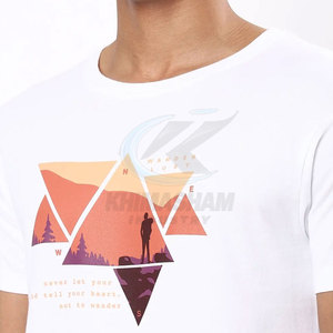 Camisetas de Verano para Hombre, Cómodas, Ligeras, Ecológicas, Transpirables, de Poliéster/Algodón, Corte Holgado, las Mejores en Línea - Product Image 5