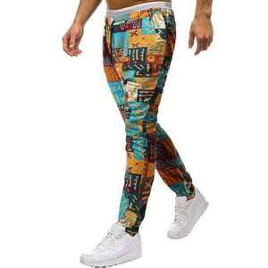 Pantalones Casuales de Lona para Hombre, Cintura Alta, Uso Diario, Sublimación Completa, Personalizables, Marca Privada, Joggers y Pantalones - Product Image 4