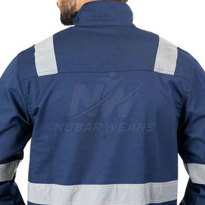 Premium <b>Men</b> Working <b>Jackets</b> Heavy Duty <b>Utility</b> Workwear Breathable Design For Warehouse Factory Daily Operations - Product Image 6