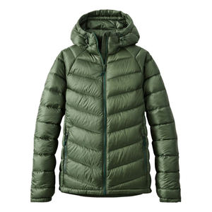 Chaqueta de plumón personalizada al por mayor para invierno, talla grande, transpirable, con el mejor diseño, cuello alto, para mujer - Product Image 5