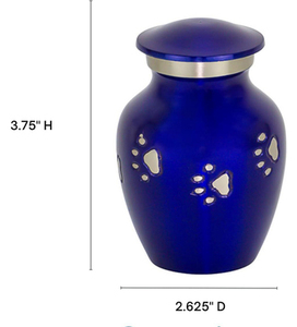 High Quality Modern Luxury Stainless Steel Eco-Friendly Pet Cremation Urns <b>for</b> Dog <b>Ashes</b> Storage Wholesale - Product Image 2