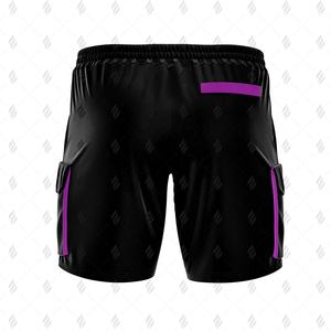 Pantalones Cortos de Lona Resistentes para Hombre, con Cintura Elástica, Secado Rápido, Transpirables, Resistentes al Viento, Ajuste Casual, para Gimnasio y Uso al Aire Libre - Product Image 3