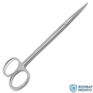 Tijeras Quirúrgicas Bombay Medico de Acero Inoxidable de 14 cm, Manuales, con Certificación CE Clase I, Instrumento de Cirugía General - Product Image 3