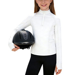 Chemise d'équitation pour femmes, manches longues, respirante, séchage rapide, haut d'entraînement extensible, vêtements de sport équestre pour l'extérieur - Product Image 2