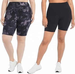 Pantalones cortos de motorista de Yoga sin costuras para gimnasio con logotipo personalizado para mujer, pantalones deportivos de entrenamiento con impresión por sublimación - Product Image 6